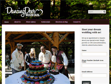 Tablet Screenshot of dancingdeermtn.com